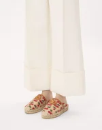 Valentino Vlogo Signature Mule With Cherryfic Motif 25Mm - Image 7